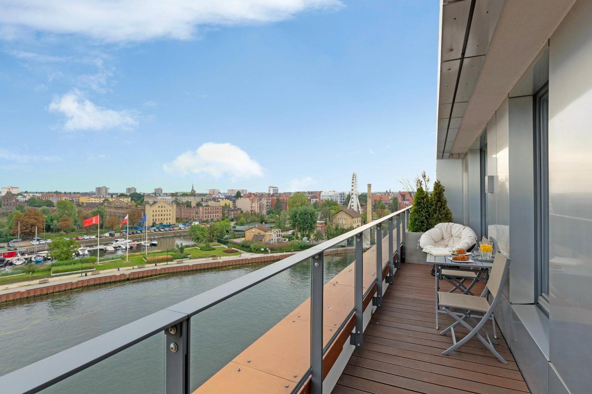 Brabank Riverside By Downtown Apartments 그단스크 객실 사진